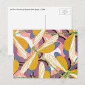 Vintage Art Deco Postkarte (Vorne/Hinten)