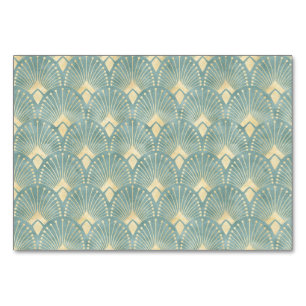 Vintage, Art Deco, Salbei Grün, Creme, elegant, ch Tischnummer