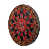 Vintage Art Deco Schach Dartscheibe (Vorderseite rechts)