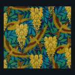 Vintage Art-Deco-Vögel und Blätter Poster<br><div class="desc">Dies ist ein Vintages französisches Deko-Design mit Vögeln und Blätter.</div>