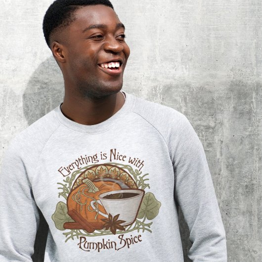 Vintage Art des Pumpkin-Gewürzes Sweatshirt
