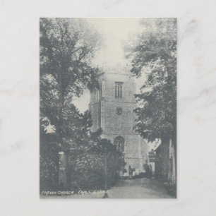 Vintage Art-Grafen Colne Kirchen-Postkarte Postkarte