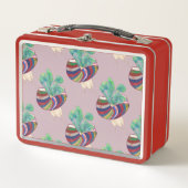 Vintage Art Lunch Box Red (Vorderseite)
