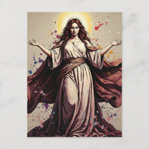 Vintage Art Maria Magdalena Postkarte