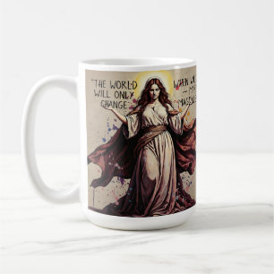 Vintage Art Maria Magdalena Zitat  Kaffeetasse