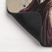 Vintage Art Maria Magdalena Zitat  Mousepad (Ecke)