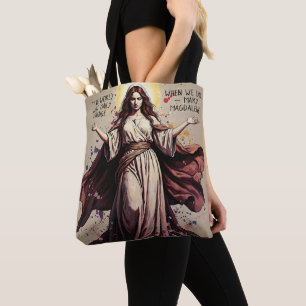 Vintage Art Maria Magdalena Zitat  Tasche