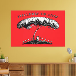 Vintage Art Millions of Cats Wanda Gag 1928 Leinwanddruck