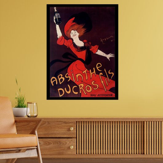 Vintage Art Nouveau Absinthe by Leonetto Cappiello Poster (Wohnzimmer 2)