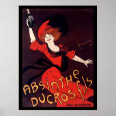 Vintage Art Nouveau Absinthe by Leonetto Cappiello Poster (Vorne)