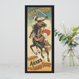 Vintage Art Nouveau, Araber der Sahara-Wüste