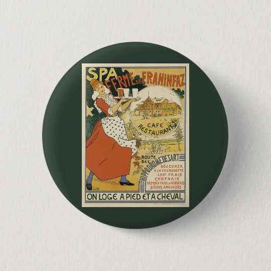 Vintage Art Nouveau, Bierbar Restaurant und Café Button (Vorderseite)