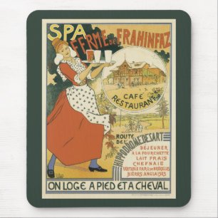 Vintage Art Nouveau, Bierbar Restaurant und Café Mousepad