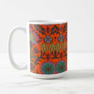 Vintage: Art Nouveau Blumengarten Kaffeetasse