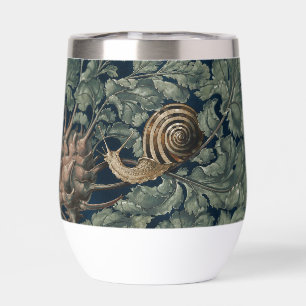 Vintage Art Nouveau Botanische Schnecke Antik