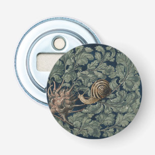 Vintage Art Nouveau Botanische Schnecke Antik Flaschenöffner