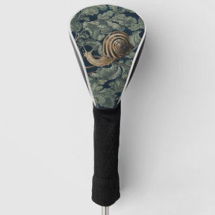 Vintage Art Nouveau Botanische Schnecke Antik Golf Headcover