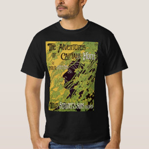 Vintage Art Nouveau Buch, Abenteuer von Kapitän Ho T-Shirt