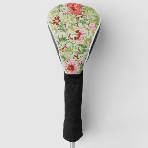 Vintage Art Nouveau Chinesische Blumenmuster Chino Golf Headcover