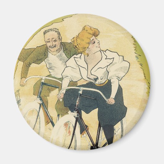 Vintage Art Nouveau, Fahrräder von Gladiator Cycle Magnet (Vorne)