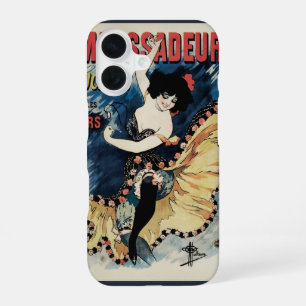Vintage Art Nouveau Flamenco-Tänzerin, Ambassadeur iPhone 16 Hülle