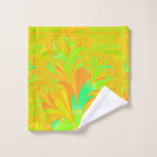 Vintage Art Nouveau Floral Garden Waschlappen