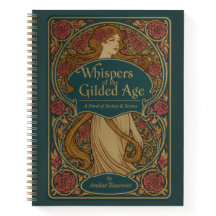 Vintage Art Nouveau - Flüstern des vergoldeten Zei
