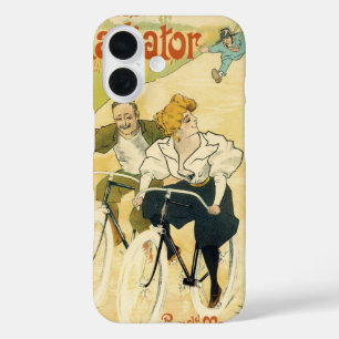 Vintage Art Nouveau, Gladiator Cycles Fahrräder iPhone 16 Hülle