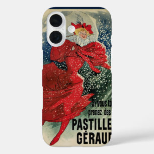 Vintage Art Nouveau Hustenbonbons Geraudel iPhone 16 Hülle