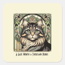 Vintage Art Nouveau inspirierte cremefarbene und g