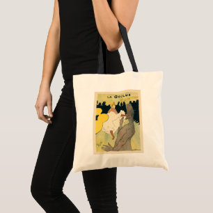 Vintage Art Nouveau, La Goulue von Toulouse Lautre Tragetasche