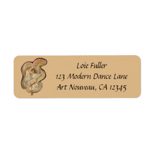 Vintage Art Nouveau, La Loie Fuller Moderne Tänzer