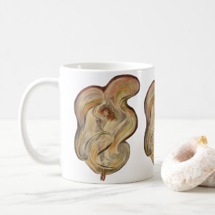 Vintage Art Nouveau, La Loie Fuller Moderne Tänzer Kaffeetasse