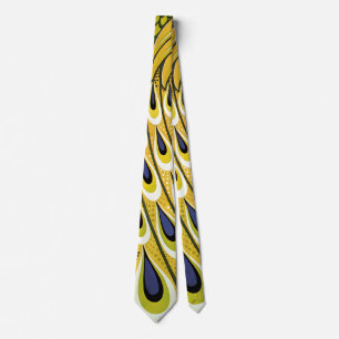 Vintage Art Nouveau, Macmillan's Pfauenfeder Krawatte