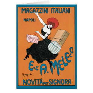Vintage Art Nouveau Magazzini Italiani von Capiell