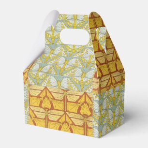 Vintage-Art-Nouveau-Natur-Rastermuster-Kunst Geschenkschachtel