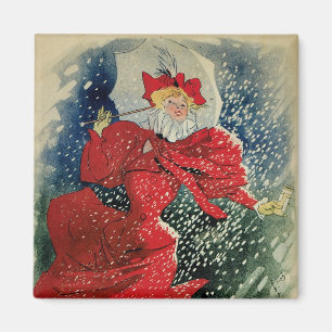 Vintage Art Nouveau Pastillen Geraudel Hustenbonbo Magnet