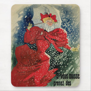 Vintage Art Nouveau Pastillen Geraudel Hustenbonbo Mousepad