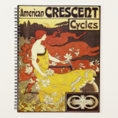 Vintage Art Nouveau Poster Design Planer (Vorderseite)