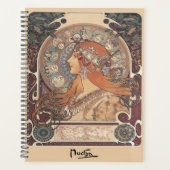 Vintage Art Nouveau Poster Design Planer (Vorderseite)