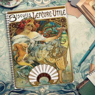 Vintage Art Nouveau Poster Design Planer