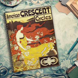 Vintage Art Nouveau Poster Design Planer
