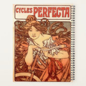 Vintage Art Nouveau Poster Design Planer (Rückseite)