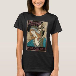 Vintage Art Nouveau, Prang's Oster-Publikationen T-Shirt
