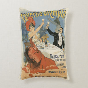 Vintage Art Nouveau, Restaurant Taverne Olympia Dekokissen