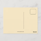 Vintage Art Nouveau Rochester Buchhandlung Postkarte (Rückseite)