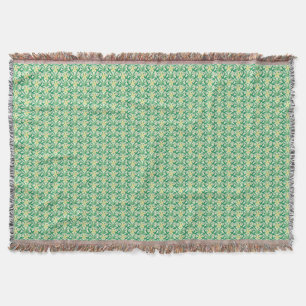 Vintage-Art-Nouveau-Schneeglöckchen-Blumenmuster Decke