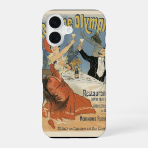 Vintage Art Nouveau, Taverne Olympia Restaurant iPhone 16 Hülle