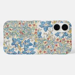 Vintage Art Nouveau Wilder Geranien Blumenmuster iPhone 16 Hülle