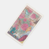 Vintage Art Paper Napkins  Serviette (Ecke)
